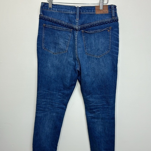 Madewell The High-Rise Slim Boyjean: Beaded Edition 28 - Picture 6 of 9